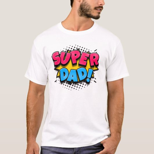 Super Dad T-shirts (Voorkant)