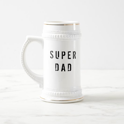 Super dad text bierpul (Links)