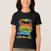 Super Dad Tribute Tri-Blend Shirt (Voorkant)