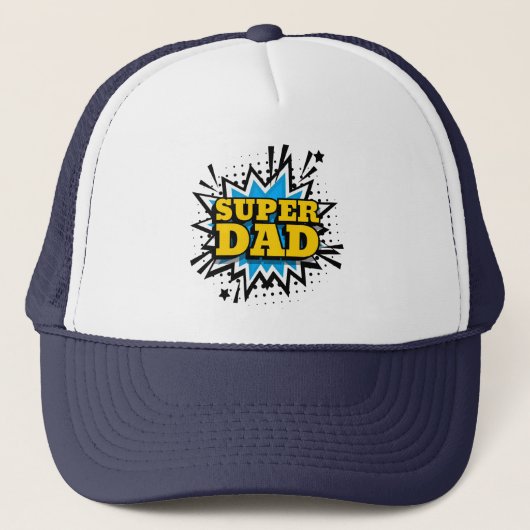 Super Dad Trucker Hat Pet (Voorkant)