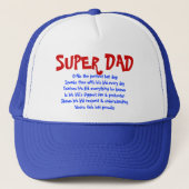 SUPER DAD TRUCKER PET (Voorkant)