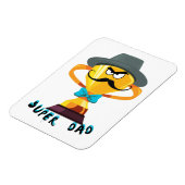 Super Dad vaderdag cadeau Magneet (Linkerzijde)