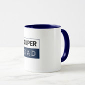 SUPER DAD Vaderdag Mok (Voorkant rechts)