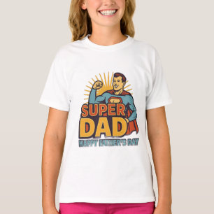 "Super Dad" Vaderdag T-shirt – beste papa