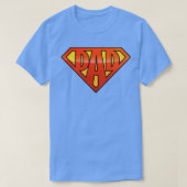 Super DAD vaders dag 1 T-shirt (Design voorkant)