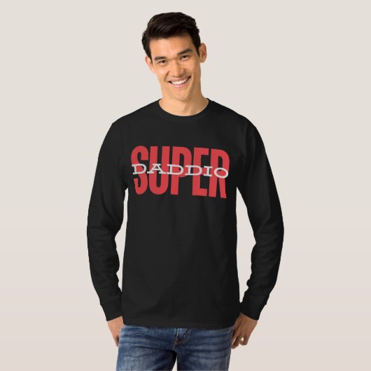 Super Daddio T-shirt (Voorkant volledig)