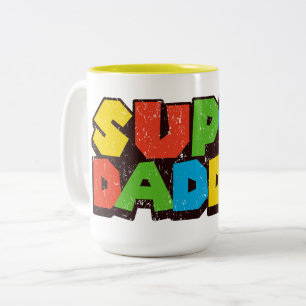 Super Daddio Vaderdag Grote Mok voor Gamer Dad