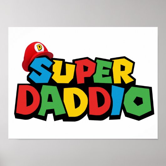 Super Daddio voor beste vader Poster (Voorkant)