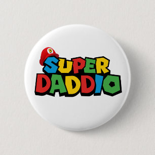 Super Daddio voor beste vader Ronde Button 5,7 Cm