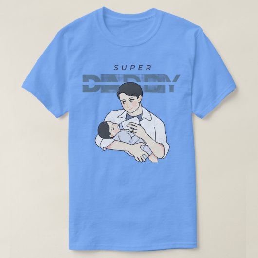 Super daddy 3 t-shirt (Design voorkant)