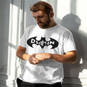 Super Dadman T-Shirt | Grappig vleermuisheld-cadea