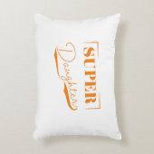 Super Daughter Accent Kussen (Voorkant(Verticaal))