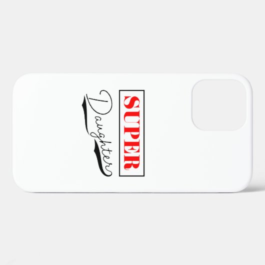 Super Daughter Case-Mate iPhone Case (Achterkant (horizontaal))