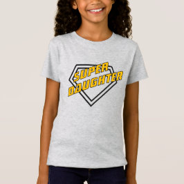 Super Daughter Emblem T-shirt