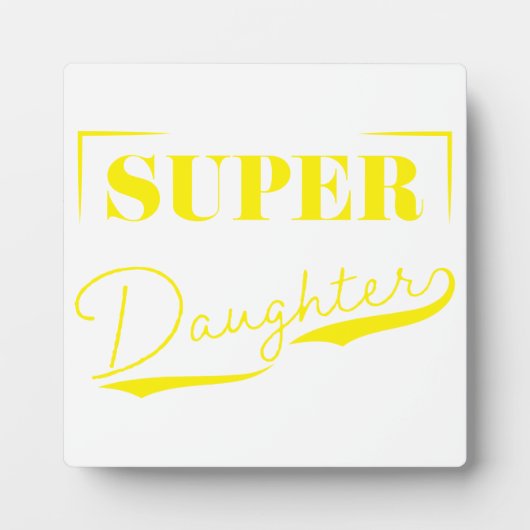 Super Daughter Fotoplaat (Voorkant)