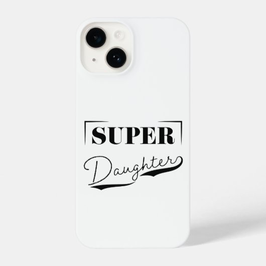 Super Daughter iPhone Hoesje (Achterkant)