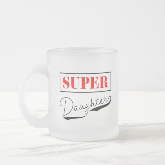 Super Daughter Matglas Koffiemok (Links)