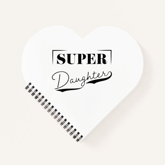 Super Daughter Notitieboek (Voorkant)