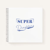 Super Daughter Notitieboek (Voorkant)