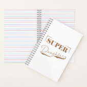 Super Daughter Notitieboek (Binnen)