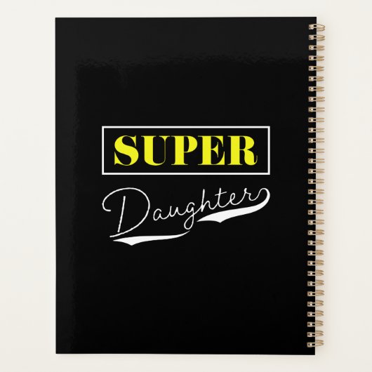 Super Daughter Planner (Achterkant)