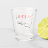 Super Daughter Shot Glas (Achterkant)