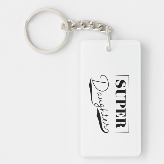 Super Daughter Sleutelhanger (Voorkant)