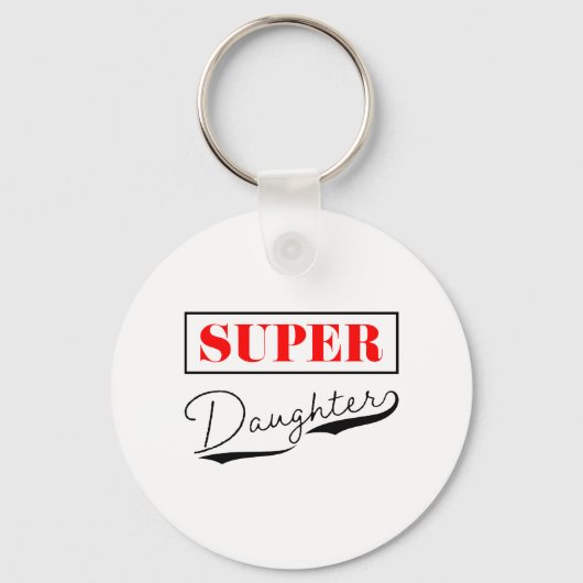 Super Daughter Sleutelhanger (Voorkant)