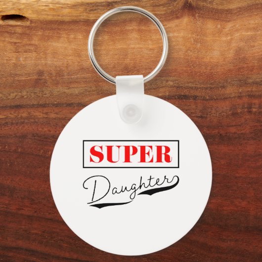 Super Daughter Sleutelhanger (Voorkant)