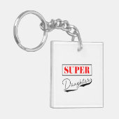 Super Daughter Sleutelhanger (Voorkant Links)