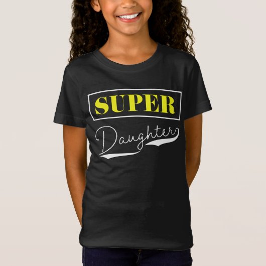 Super Daughter T-shirt (Voorkant)