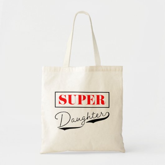Super Daughter Tote Bag (Voorkant)