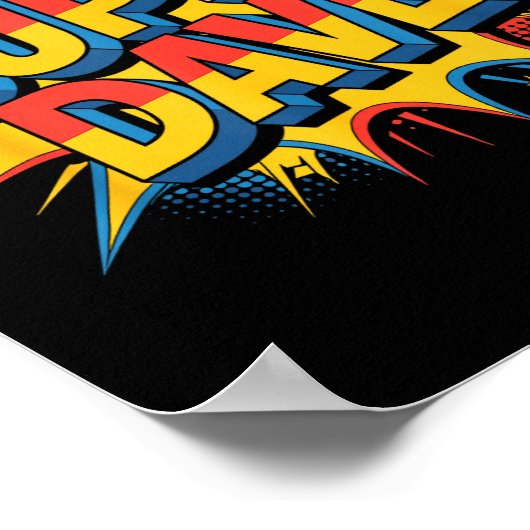 Super Dave Funny Name Daves Poster (Hoek)