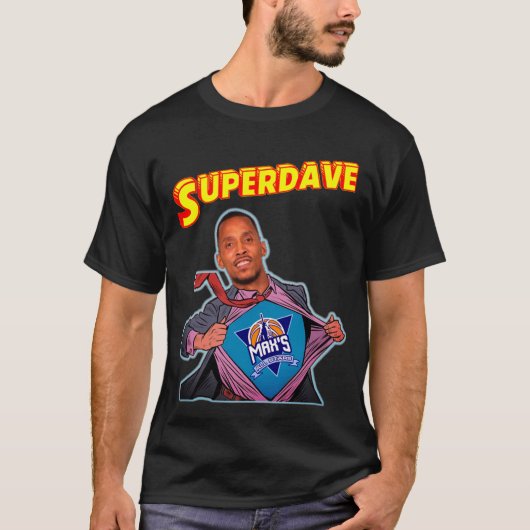 Super Dave Seagers T-shirt (Voorkant)