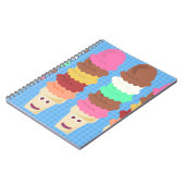 Super Decker Ice Cream Cons Notitieboek (Linkerzijde)