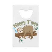 Super Delightful Baby-sleuf Creditkaart Flessenopener (Achterkant)