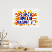 Super Dental Hygienist Poster (Keuken)