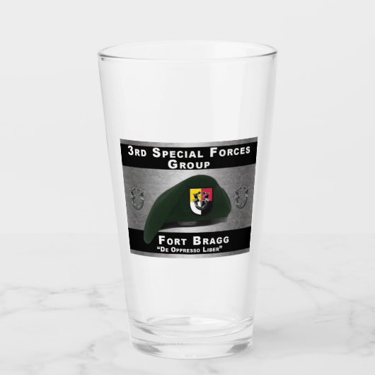 Super Design 3rd Special Forces Group Glas (Voorkant)