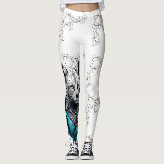 Super Digitale Wolf Vrouwen Leggings