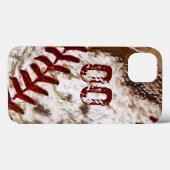 Super Dirty Baseball iPhone 6 Hoesjes JERSEY NUMBE (Achterkant (horizontaal))