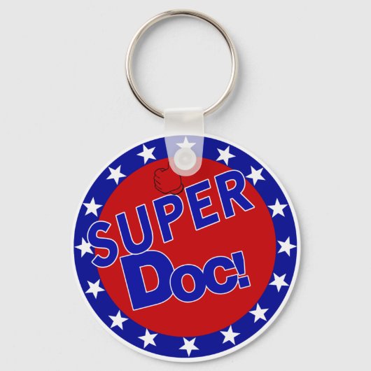 SUPER DOC THUMBS UP ENCOURAGMENT SLEUTELHANGER (Voorkant)