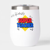 Super docent comic cartoon gepersonaliseerd (Voorkant)