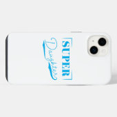 Super Dochter iPhone Hoesje (Achterkant horizontaal)
