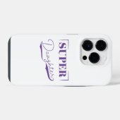 Super Dochter iPhone Hoesje (Achterkant horizontaal)