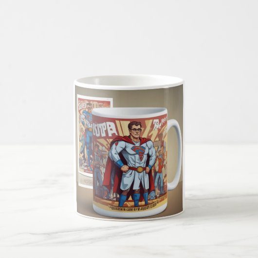 Super Doctor Mok: vier helden in de gezondheidszor Koffiemok (Center)