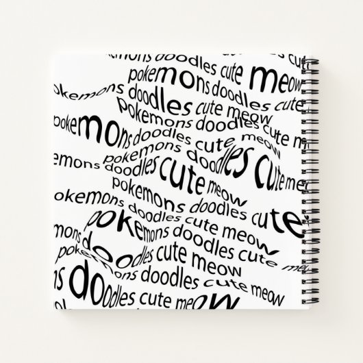 super doedle notitieboek (Achterkant)