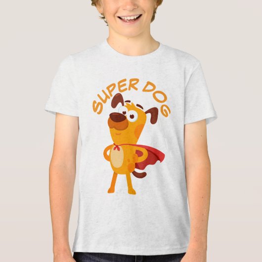 Super Dog Kids T-shirt (Voorkant)