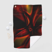 Super donkerrode rare stukken in zijdeachtige tot golfhanddoek (Insitu)