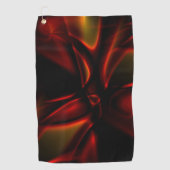 Super donkerrode rare stukken in zijdeachtige tot golfhanddoek (Voorkant)