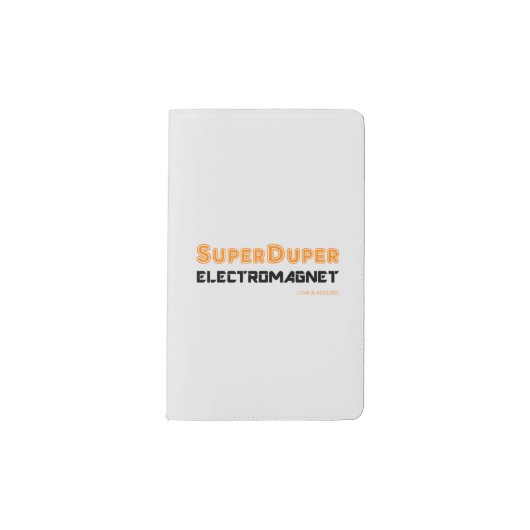 Super Duper Electromagnet Pocket Moleskine Notitieboekje (Voorkant)
